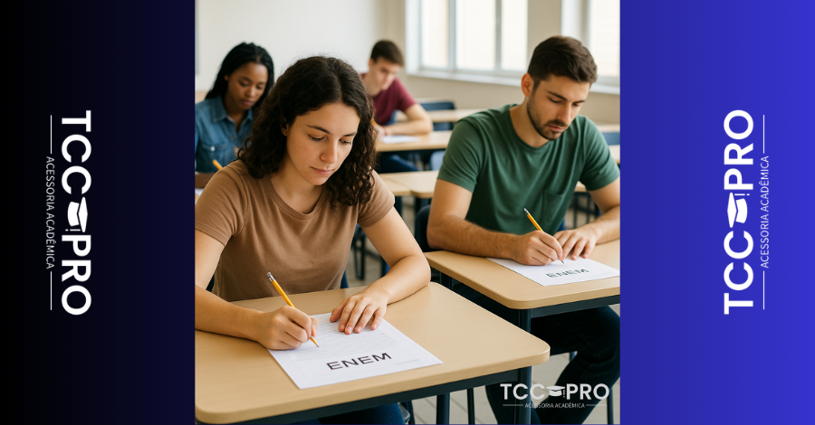 Diferença entre nota de corte do ENEM e nota mínima