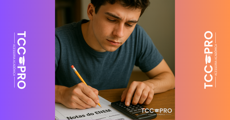 como calcular a média do ENEM