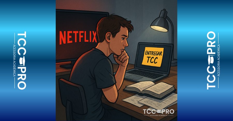 Efeito Netflix no TCC: Como parar de procrastinar e escrever